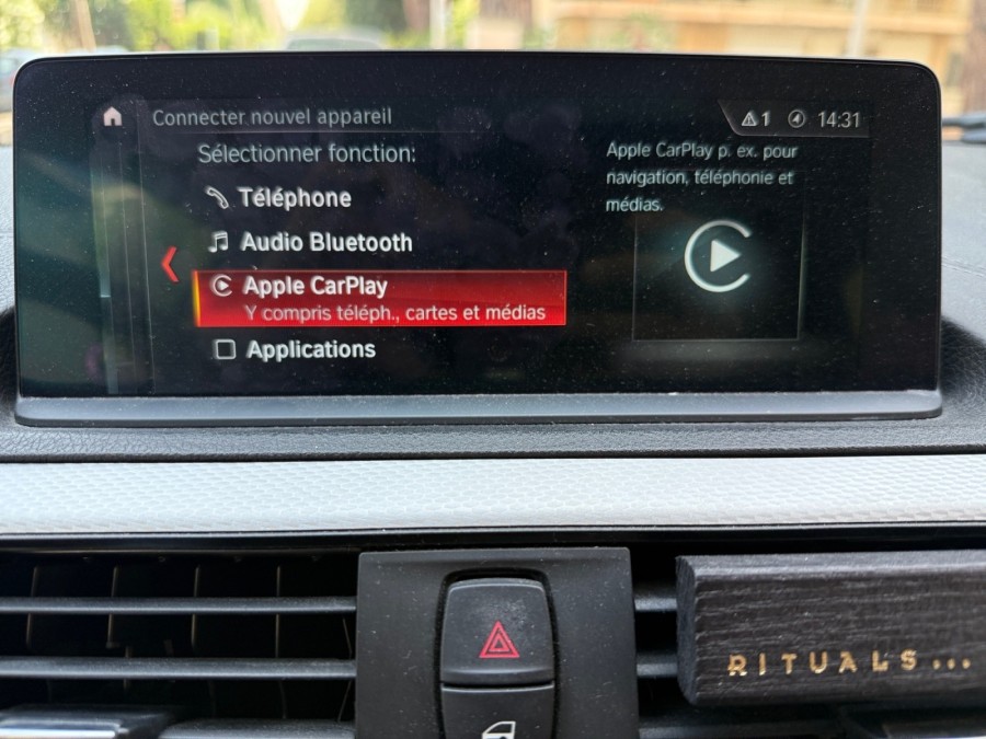 BMW d'occasion SERIE 1 118iA 136ch M Sport 3p de 2019 Cannes (06)﻿