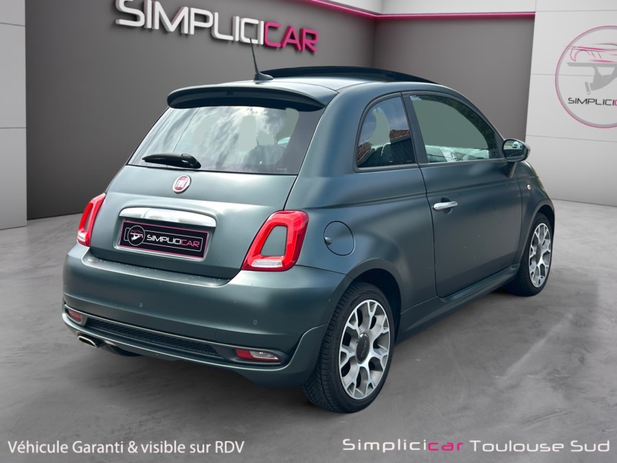 FIAT d'occasion 500 1.2 8V 69 ROCKSTAR DUALOGIC de 2019 Toulouse Sud