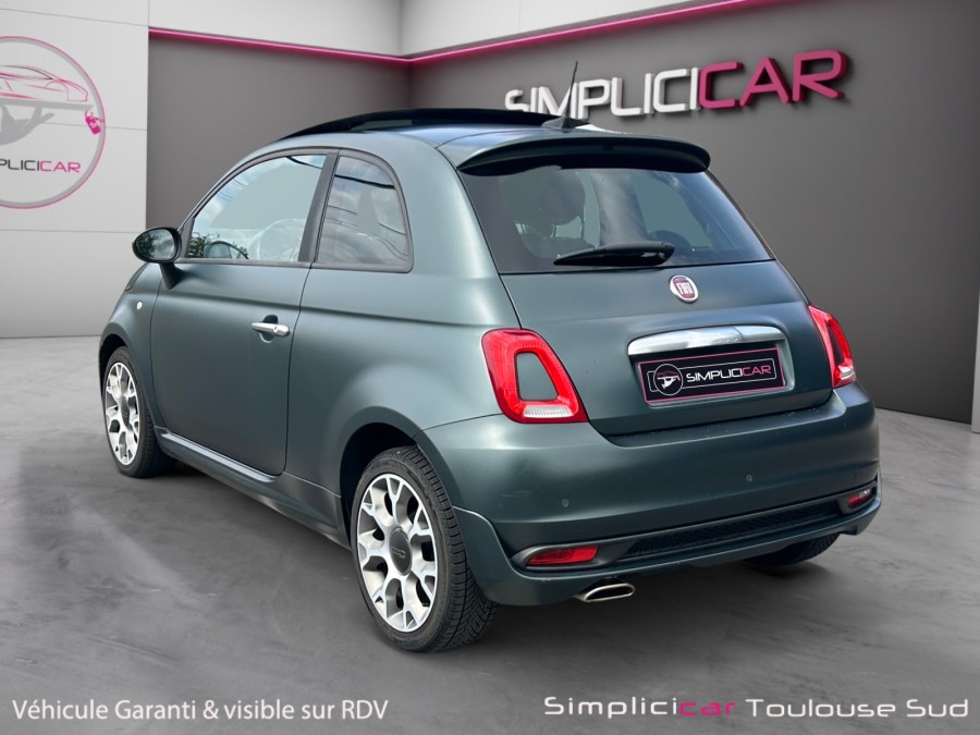 FIAT d'occasion 500 1.2 8V 69 ROCKSTAR DUALOGIC de 2019 Toulouse Sud