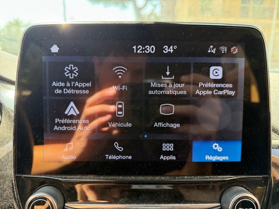 FORD d'occasion FIESTA 1 ECOBOOST 95 COOL AND CONNECT de 2020 Cannes