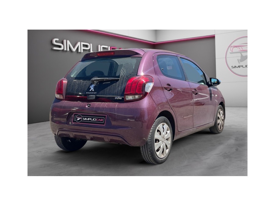 PEUGEOT d'occasion 108 1.2 VTI 82 PURETECH ALLURE de 2018 Toulouse