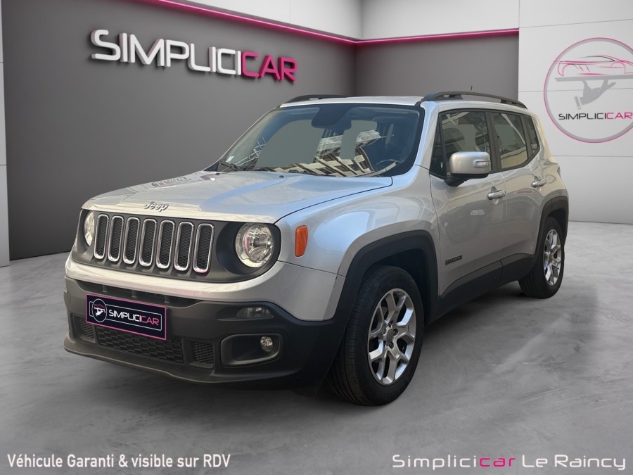 JEEP d'occasion RENEGADE 1.6 MULTIJET 120 LONGITUDE de 2018 Le Raincy