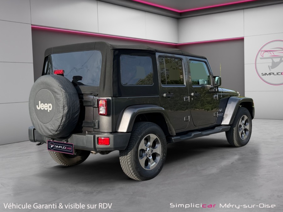 JEEP d'occasion WRANGLER 3.6 V6 284ch Sahara BVA de 2018 Méry Sur