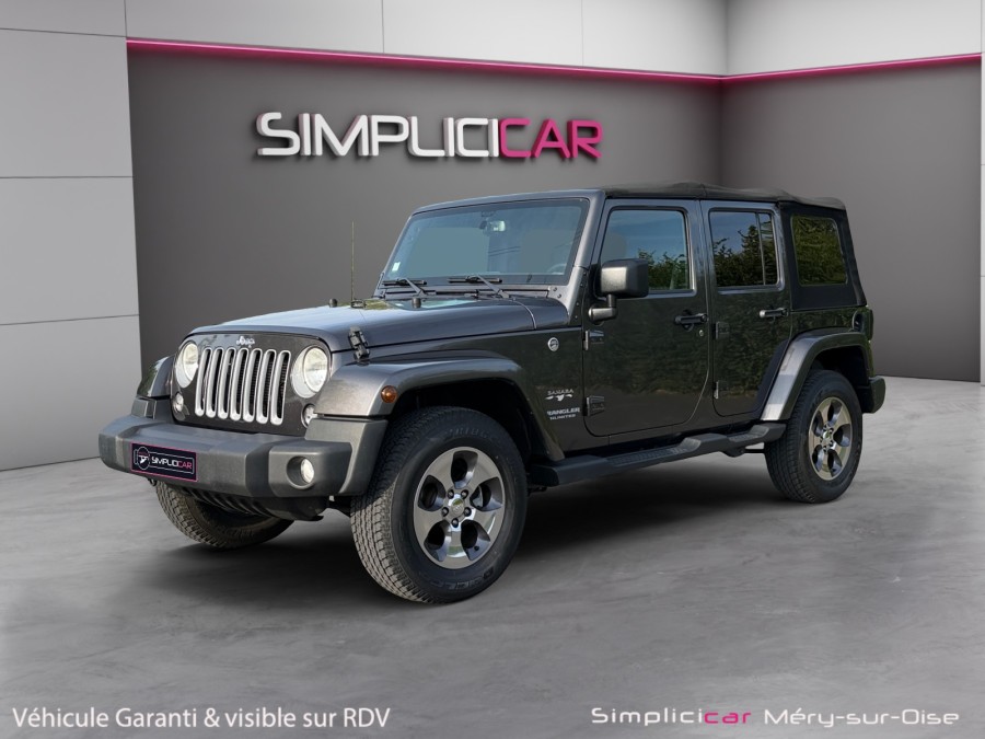 JEEP d'occasion WRANGLER 3.6 V6 284ch Sahara BVA de 2018 Méry Sur