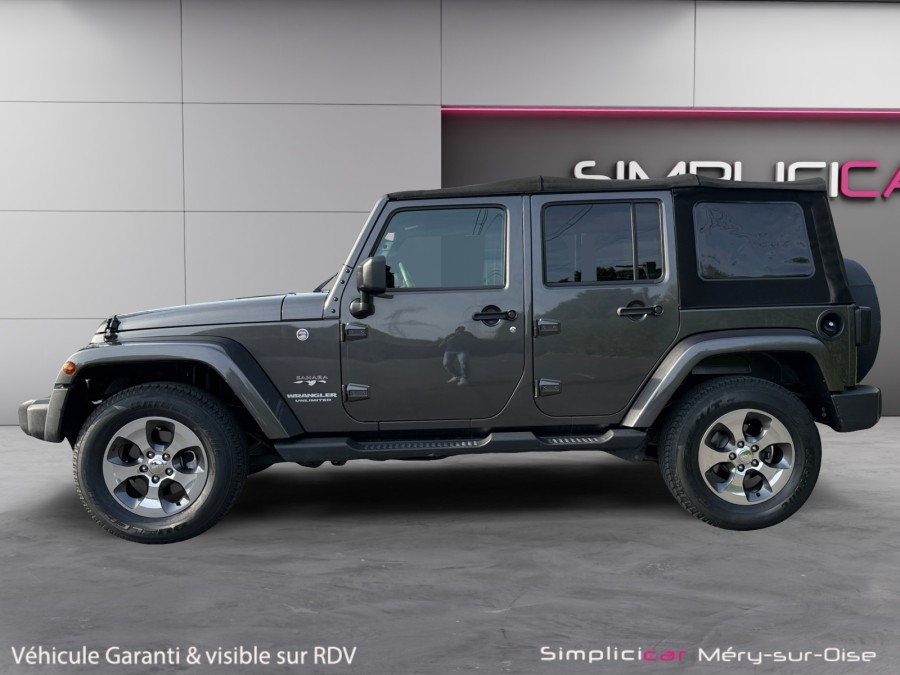 JEEP d'occasion WRANGLER 3.6 V6 284ch Sahara BVA de 2018 Méry Sur