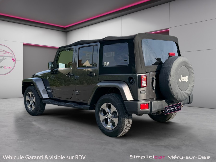JEEP d'occasion WRANGLER 3.6 V6 284ch Sahara BVA de 2018 Méry Sur