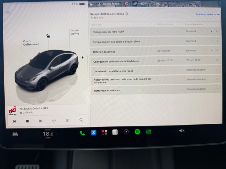 TESLA d'occasion MODEL Y Performance AWD de 2023 Lyon St Priest (69)﻿