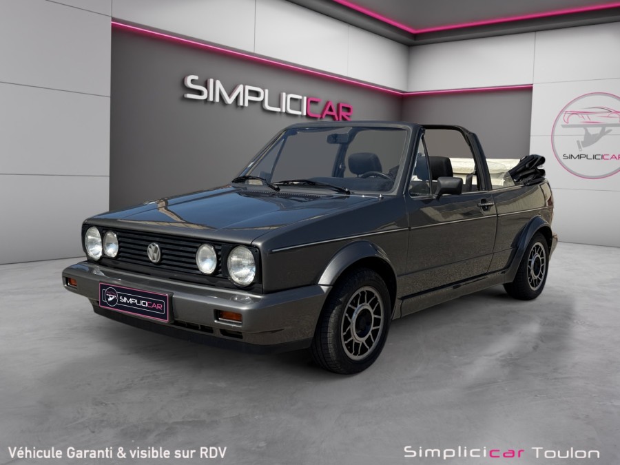 VOLKSWAGEN d'occasion CABRIOLET Quart. 90 ch de 1988 Toulon Est (83)﻿