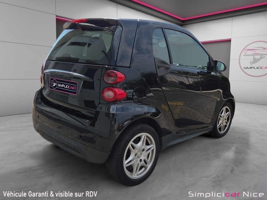 SMART d'occasion FORTWO PURE 52 KW COUPE MHD de 2013 Nice (06)﻿