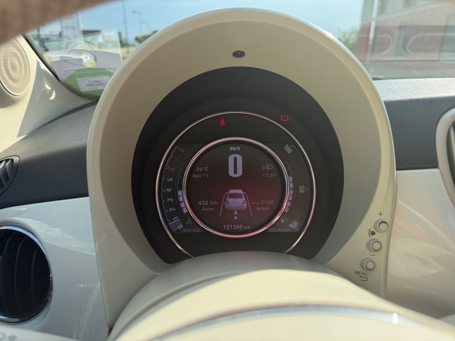 FIAT d'occasion 500 1.2 8v 69ch Lounge de 2015 Pontarlier (25)﻿