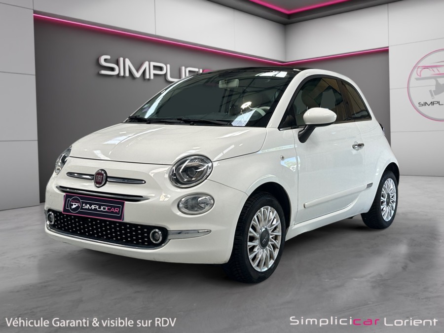 FIAT d'occasion 500 1.2 8V 69 LOUNGE de 2015 Lorient (56)﻿