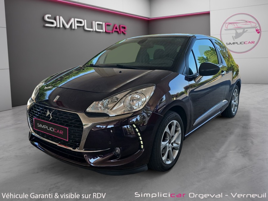 DS d'occasion DS3 1.2 PURETECH 110 SO CHIC EAT6 AUTO de 2016 Orgeval