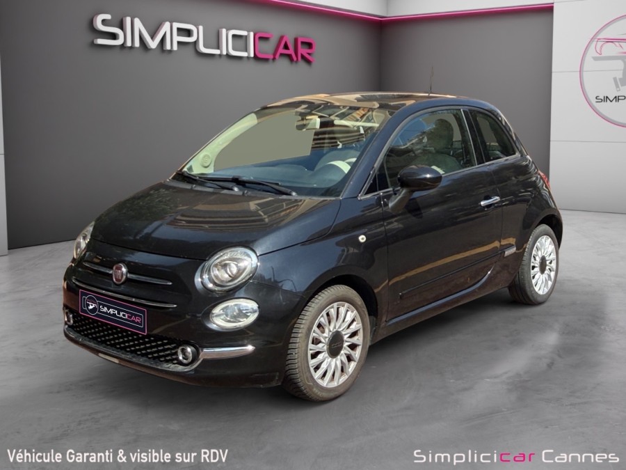FIAT d'occasion 500 1.2 8v 69ch Lounge de 2018 Cannes (06)﻿