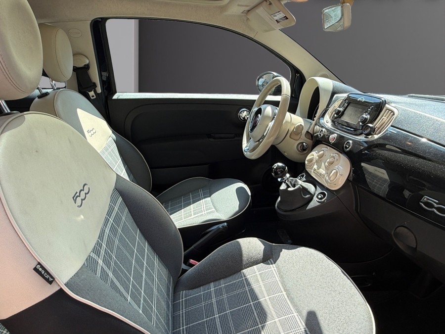FIAT d'occasion 500 1.2 8v 69ch Lounge de 2018 Cannes (06)﻿