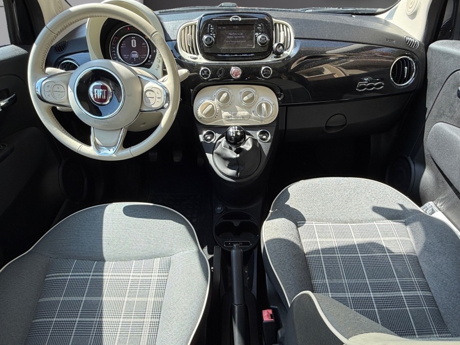FIAT d'occasion 500 1.2 8v 69ch Lounge de 2018 Cannes (06)﻿