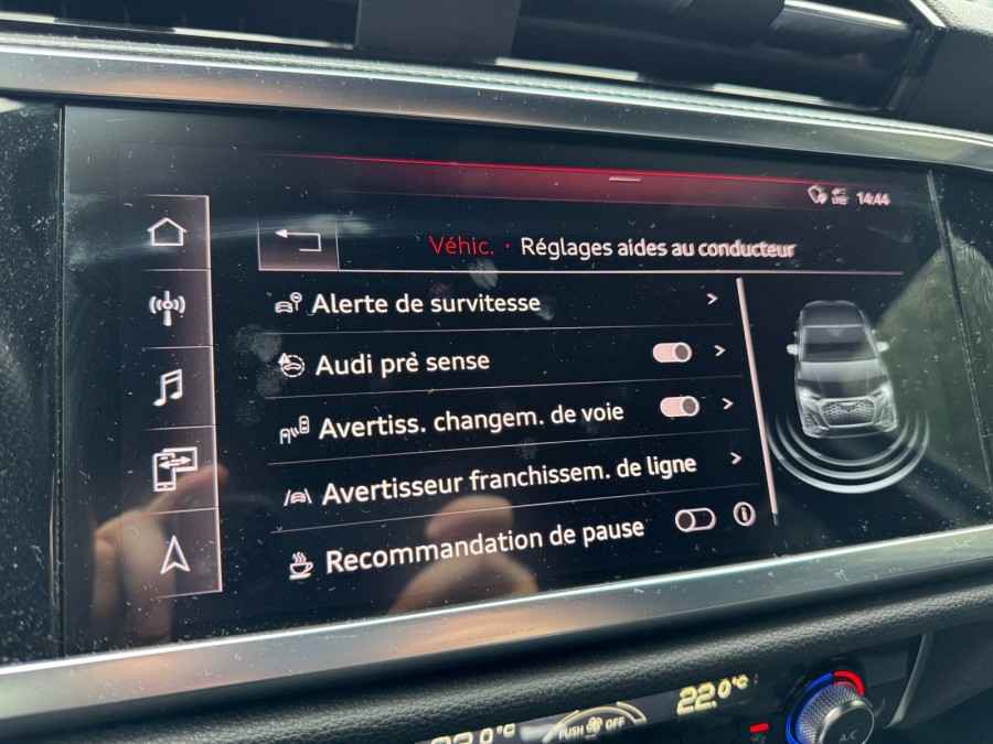 AUDI d'occasion Q3 45 TFSI 2.0 230 DESIGN S TRONIC QUATTRO de 2019
