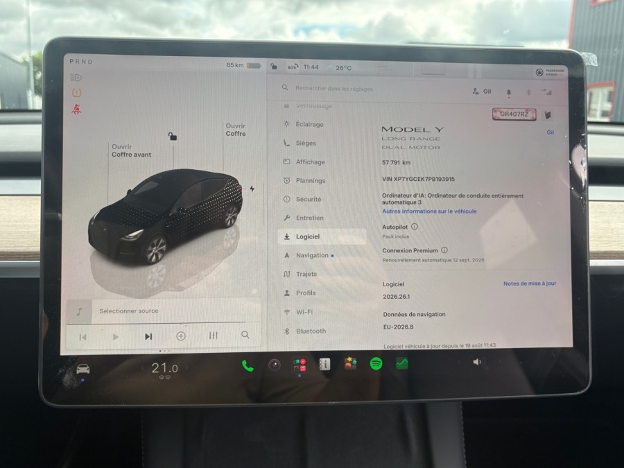 TESLA d'occasion MODEL Y Long Range AWD de 2023 Méry Sur Oise (95)﻿