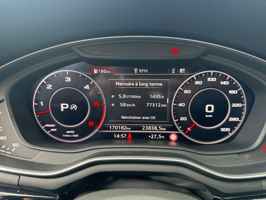 AUDI d'occasion A4 B9 AVANT A4 AVANT 3.0 TDI 218 QUATTRO S LINE de