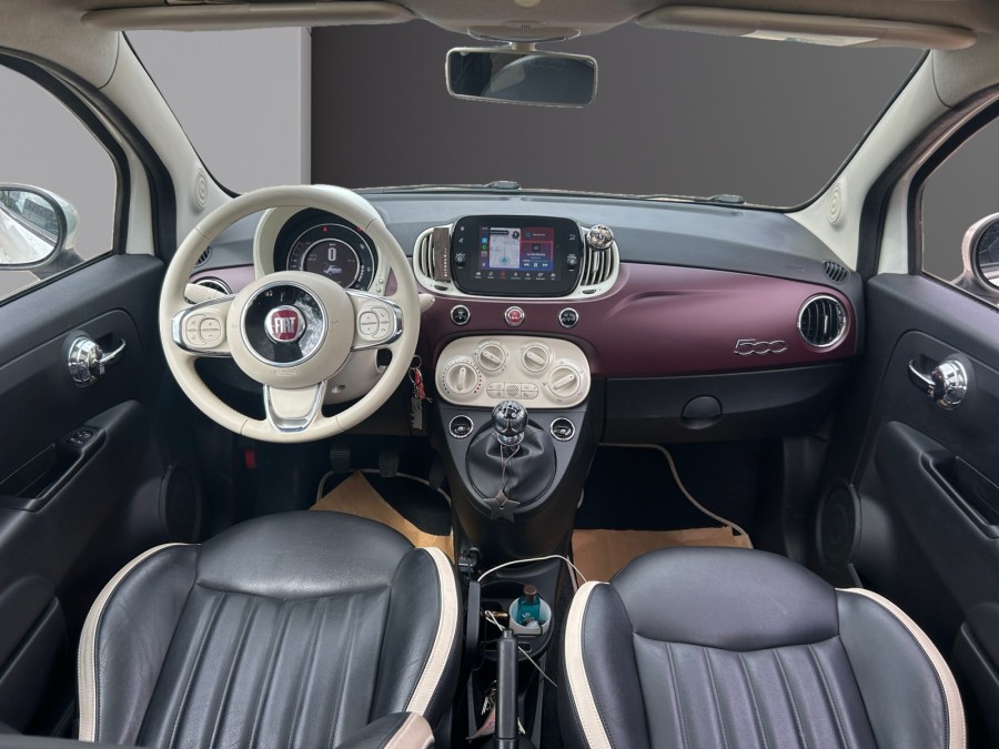 FIAT d'occasion 500 1.2 8V 69 LOUNGE de 2020 Evreux (27)﻿