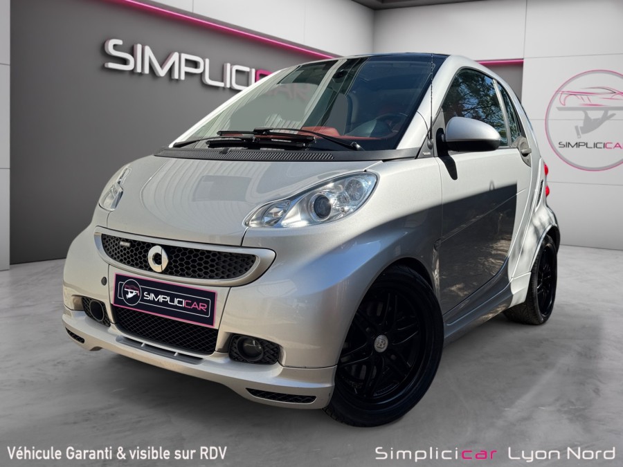 SMART d'occasion FORTWO BRABUS 72 KW COUPE de 2008 Lyon Nord (69)﻿