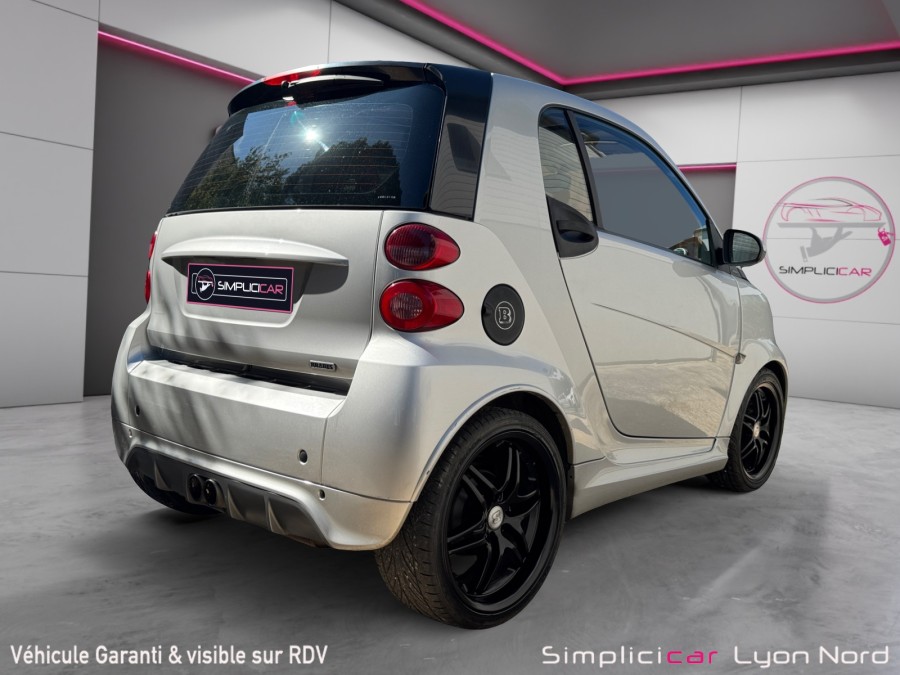 SMART d'occasion FORTWO BRABUS 72 KW COUPE de 2008 Lyon Nord (69)﻿