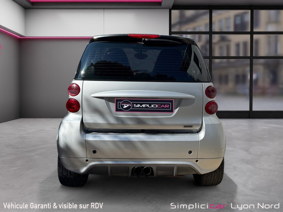 SMART d'occasion FORTWO BRABUS 72 KW COUPE de 2008 Lyon Nord (69)﻿