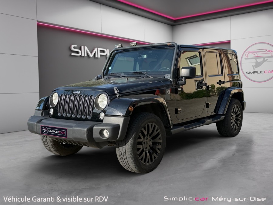 JEEP d'occasion WRANGLER UNLIMITED 2.8 CRD SAHARA de 2019 Méry Sur