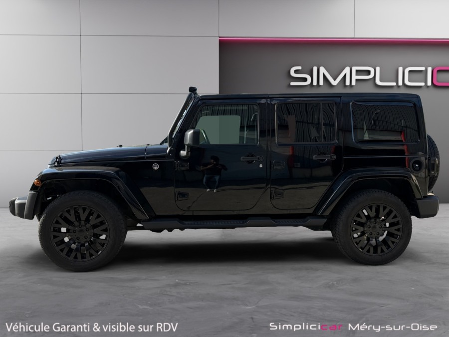 JEEP d'occasion WRANGLER UNLIMITED 2.8 CRD SAHARA de 2019 Méry Sur