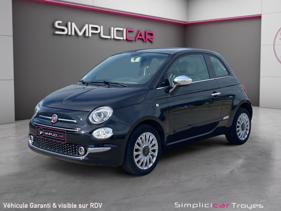 FIAT d'occasion 500 1.2 8V 69 Lounge de 2018 Troyes (10)﻿