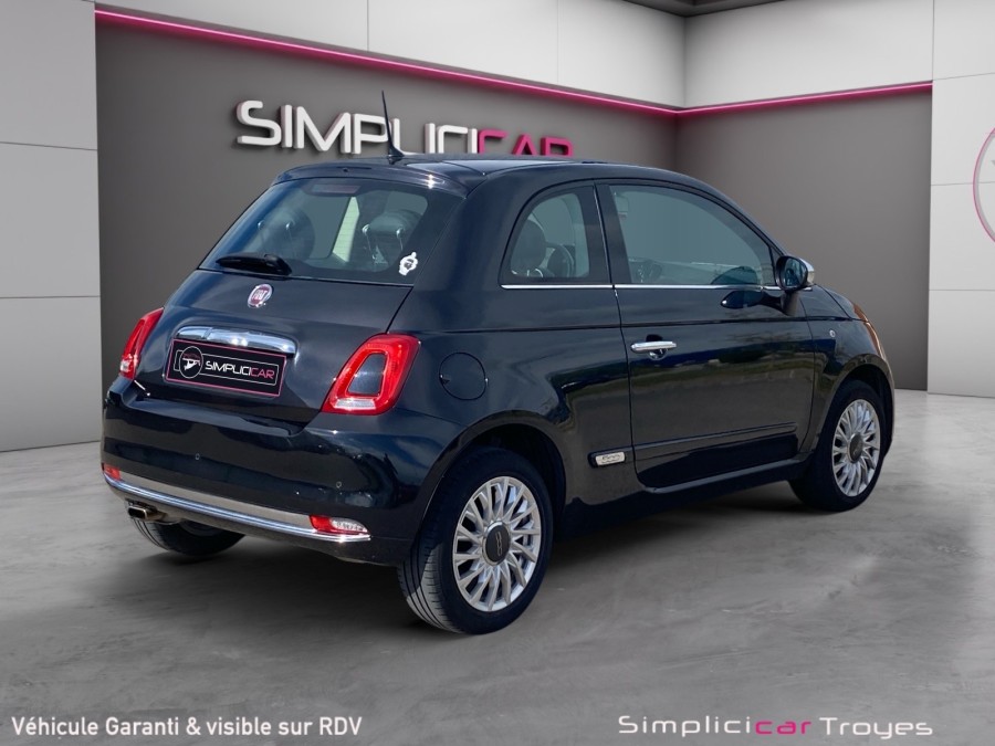 FIAT d'occasion 500 1.2 8V 69 Lounge de 2018 Troyes (10)﻿
