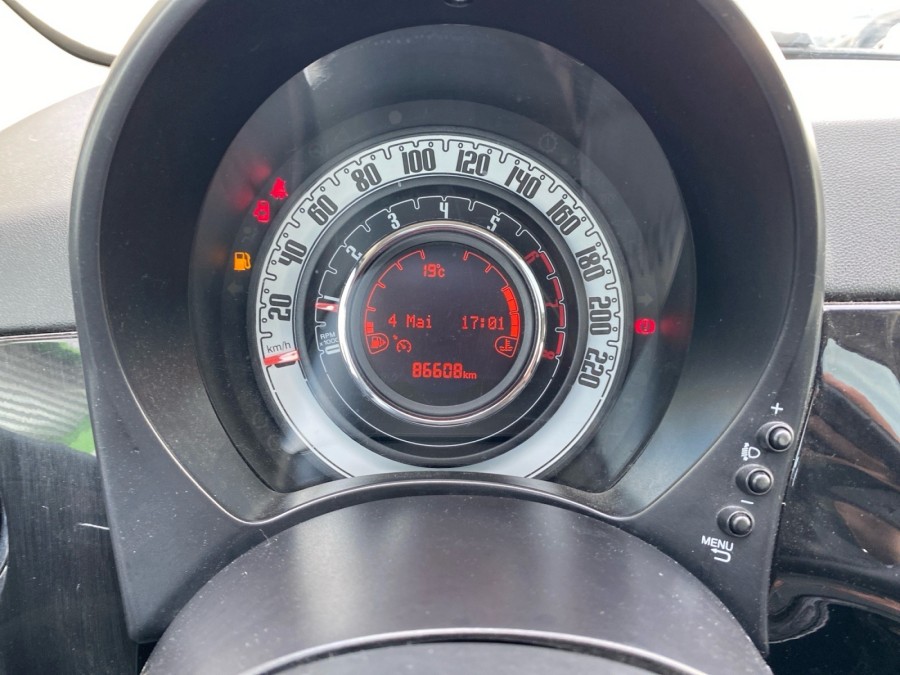 FIAT d'occasion 500 1.2 8V 69 Lounge de 2018 Troyes (10)﻿