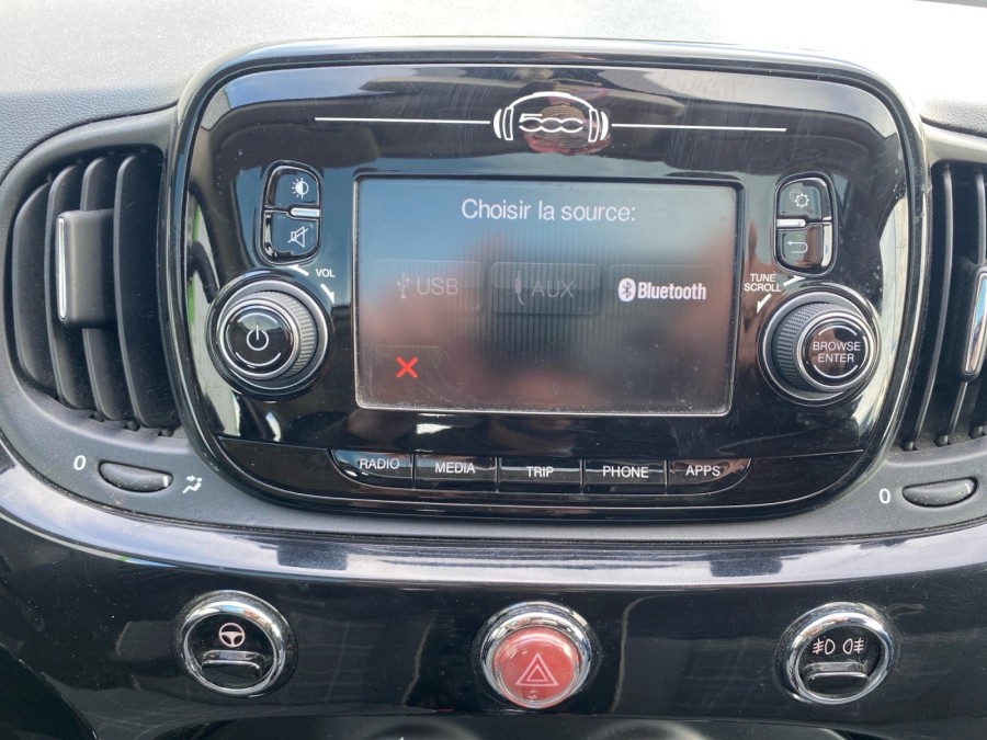 FIAT d'occasion 500 1.2 8V 69 Lounge de 2018 Troyes (10)﻿