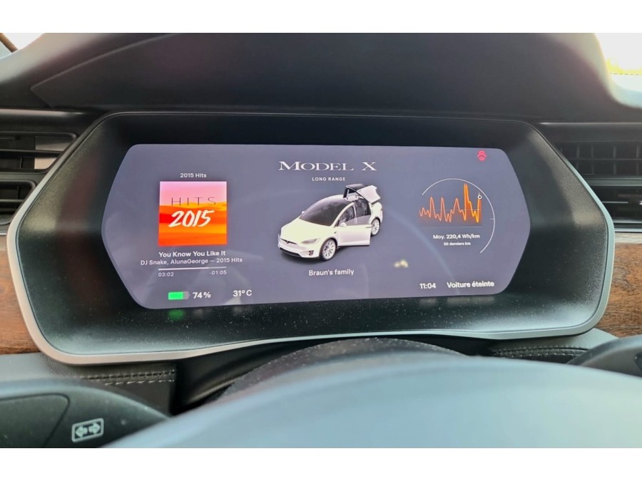 TESLA d'occasion MODEL X GRANDE AUTONOMIE DUAL MOTOR AWD de 2020 Nice