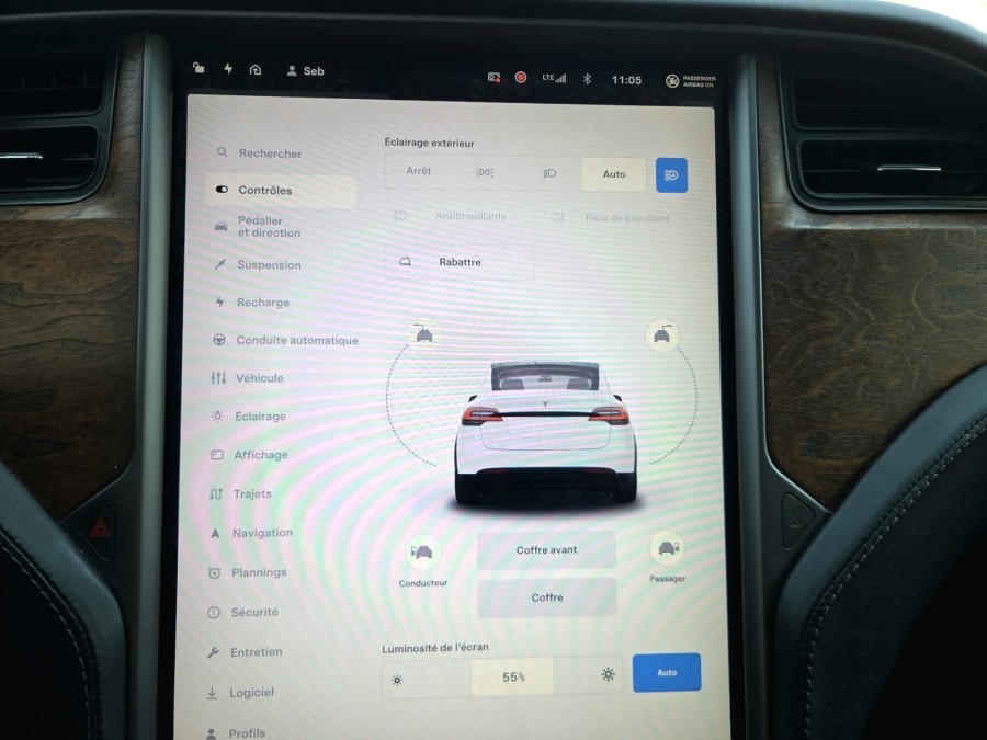 TESLA d'occasion MODEL X GRANDE AUTONOMIE DUAL MOTOR AWD de 2020 Nice