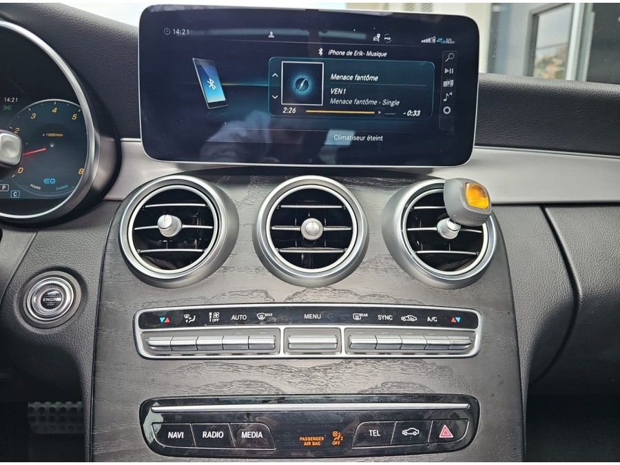 MERCEDES d'occasion CLASSE C IV C200 AMG LINE BA de 2019 Nice (06)﻿