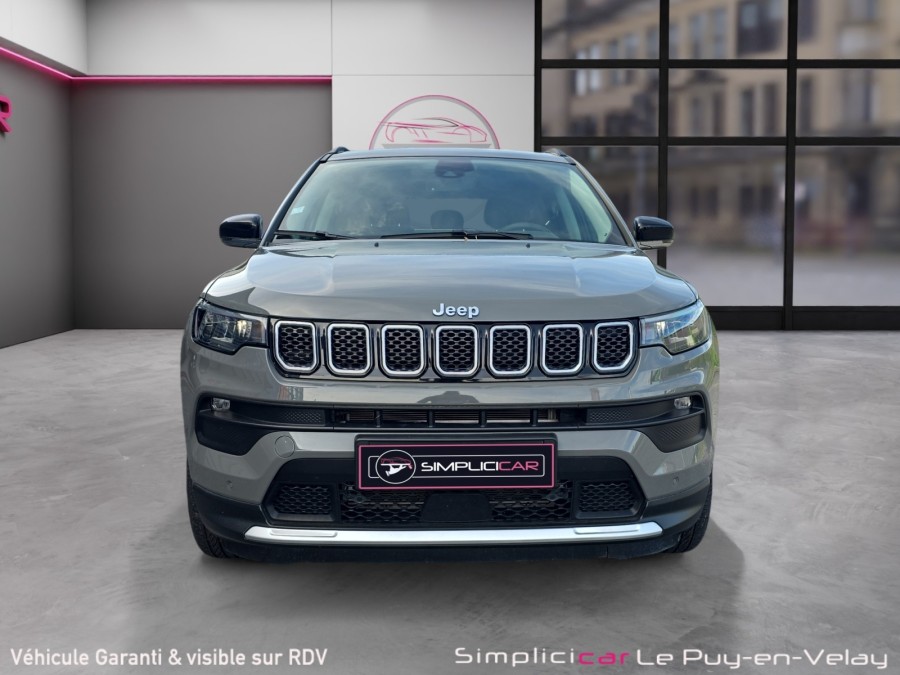 JEEP d'occasion COMPASS 1.3 PHEV T4 190 ch 4xe eAWD Limited de 2021