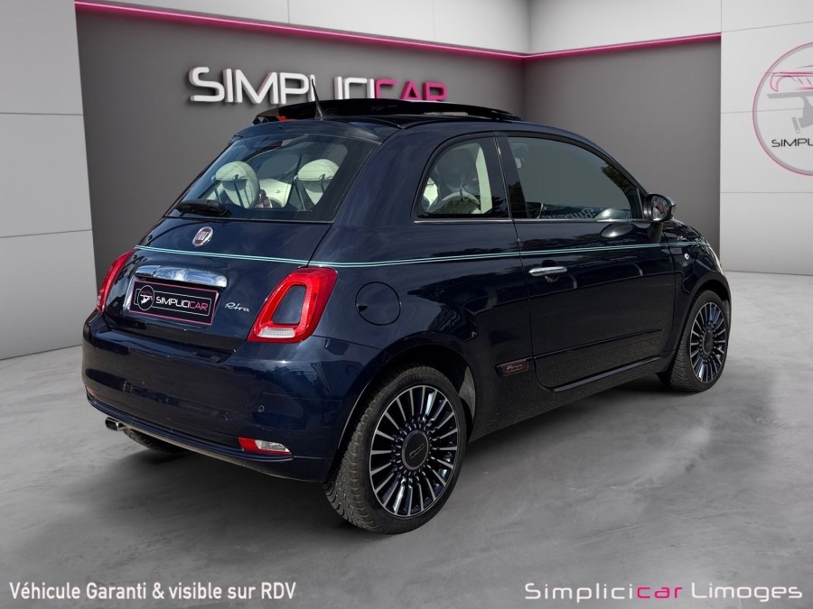 FIAT d'occasion 500 0.9 8V 85 TWIN AIR ANNIVERSARIO de 2017 Limoges