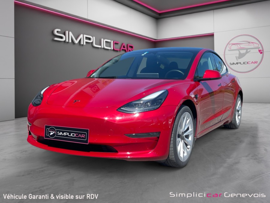 TESLA d'occasion MODEL 3 DUAL GRANDE AUTONOMIE de 2021 Genevois (74)﻿