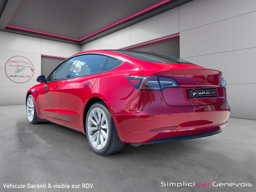 TESLA d'occasion MODEL 3 DUAL GRANDE AUTONOMIE de 2021 Genevois (74)﻿