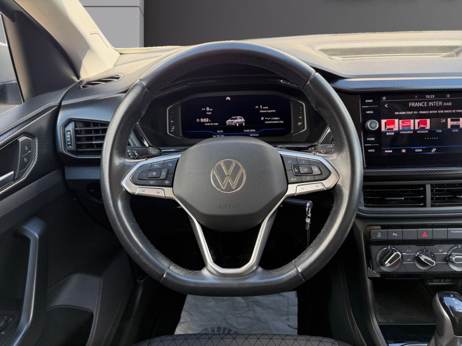 VOLKSWAGEN d'occasion T-CROSS 1.0 TSI 110 LIFE PLUS DSG de 2022 Lyon