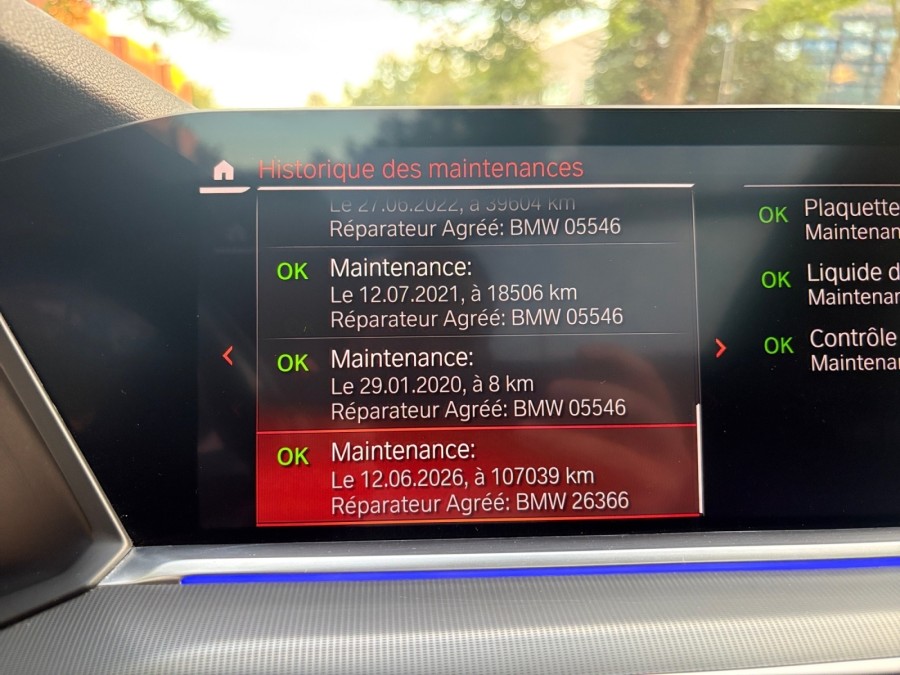 BMW d'occasion X5 3 D XDRIVE 30D 265 PACK M de 2019 Méry Sur Oise