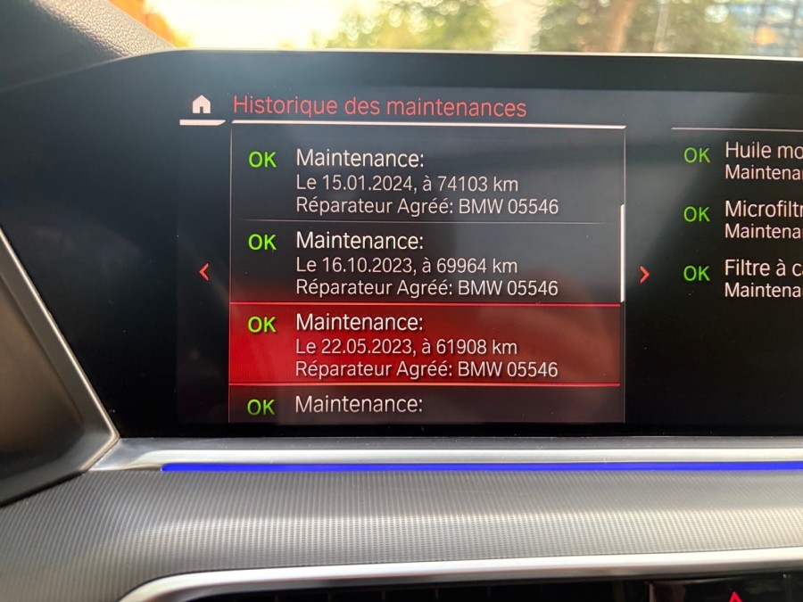 BMW d'occasion X5 3 D XDRIVE 30D 265 PACK M de 2019 Méry Sur Oise