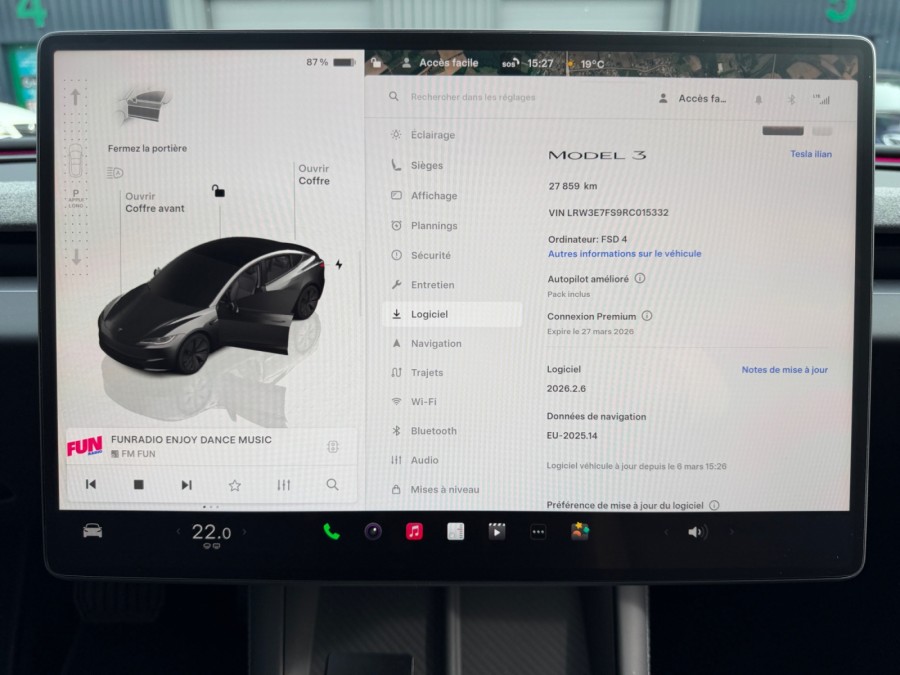 TESLA d'occasion MODEL 3 PROPULSION de 2024 Nord Isère (38)﻿
