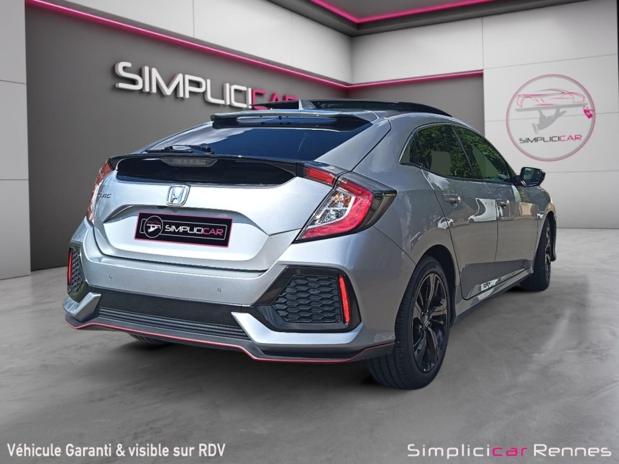 HONDA d'occasion CIVIC 1 I VTEC EXCLUSIVE PREMIUM de 2018 Rennes (35)﻿