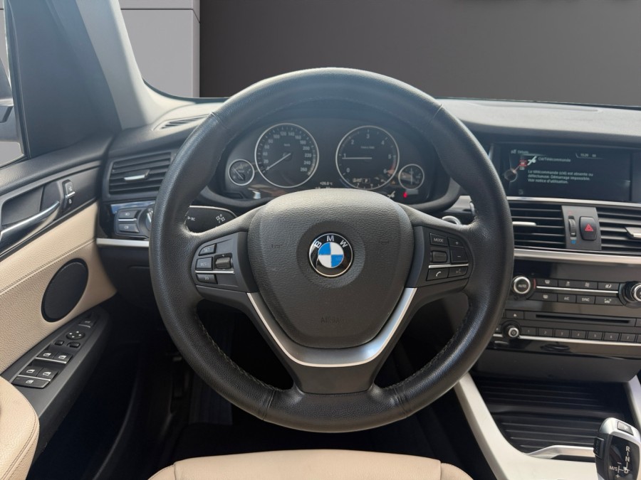 BMW d'occasion X3 2 D XDRIVE 20D 190 LOUNGE AUTO de 2015 Lyon Nord