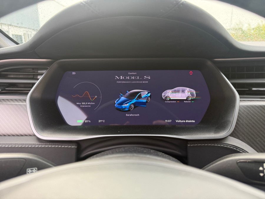 TESLA d'occasion S PERFORMANCE  795CH LUDICROUS+ RAVEN FSD de 2020