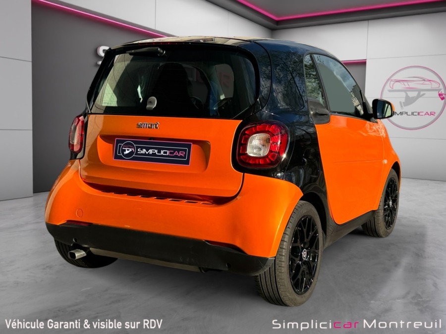 SMART d'occasion FORTWO PASSION 66 KW PRIME AUTO de 2015 Montreuil