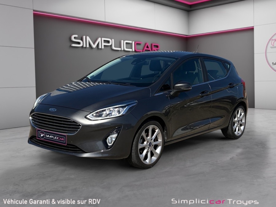 FORD d'occasion FIESTA 1 ECOBOOST 125 TITANUIM de 2017 Troyes (10)﻿