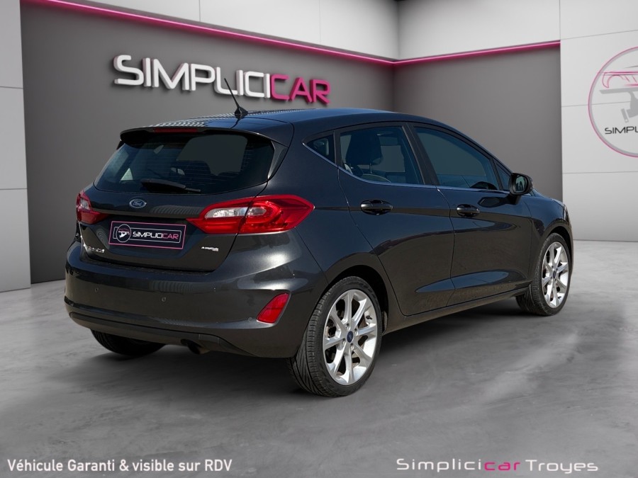FORD d'occasion FIESTA 1 ECOBOOST 125 TITANUIM de 2017 Troyes (10)﻿