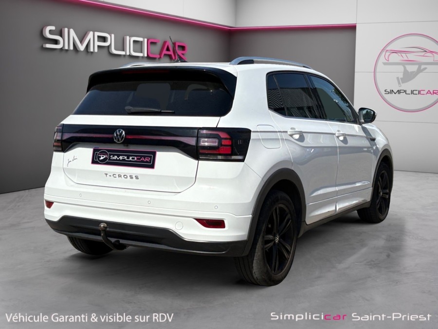 VOLKSWAGEN d'occasion T-CROSS 1 TSI 110 R LINE de 2022 Lyon St Priest